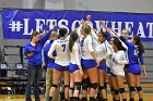 Volleyball vs MHC  Wheaton Women's Volleyball vs Mount Holyoke College. - Photo by Keith Nordstrom : Wheaton, Volleyball